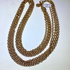 Givenchy 4 Strand GT chain necklace